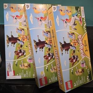 LEGO LOT OF 3: 66801 Play Pack 3 Sets in 1 Spring Easter 31140, 40709, 30690 NEW